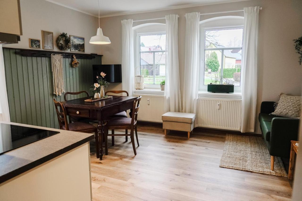 Urlaubsfreude Biedermann Haus Gluecksstein Ferienwohnung Smaragd Бад-Шандау Екстер'єр фото